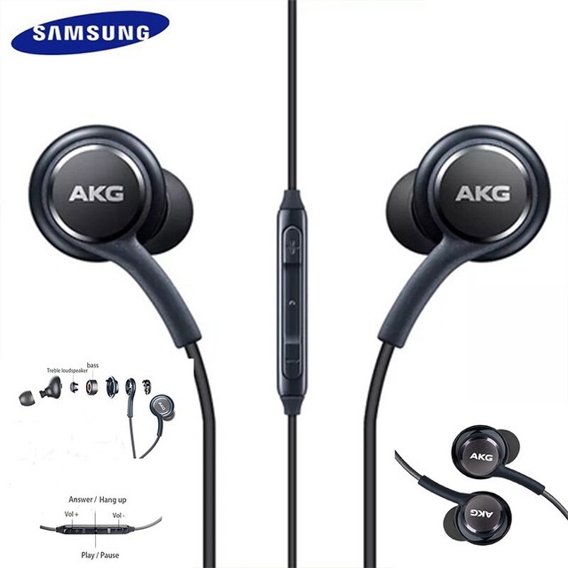 Samsung AKG Headphones Headset Earphones EarBuds For Galaxy S9 S8 S8