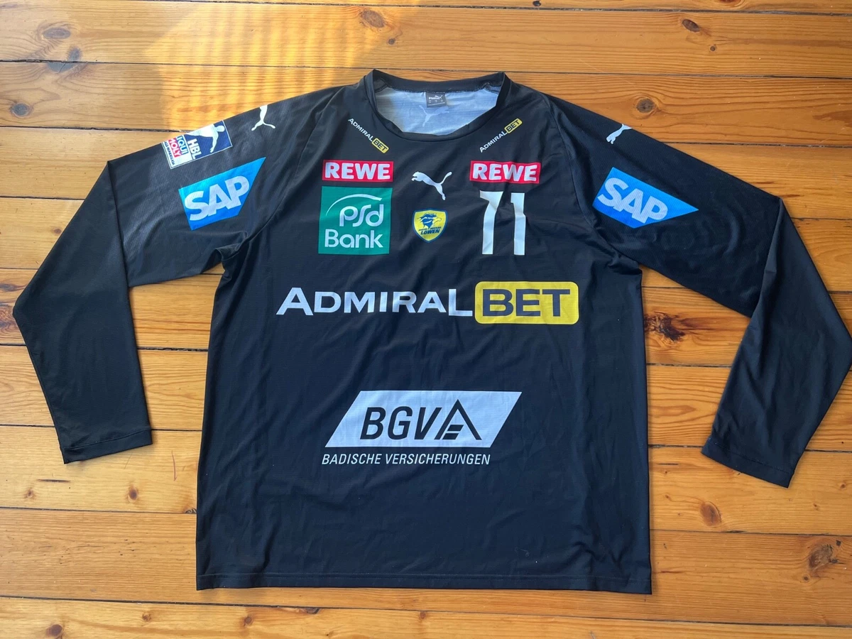 Maillot Handball Rhein Neckar Mannheim DKB Hummel – Neuf Avec étiquettes – Taille Unique ?