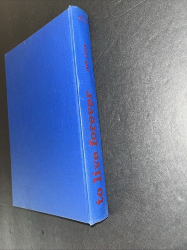 To Live Forever By Jack Vance I Signed 1st Edition 1956 Ballantine - Picture 15 of 17