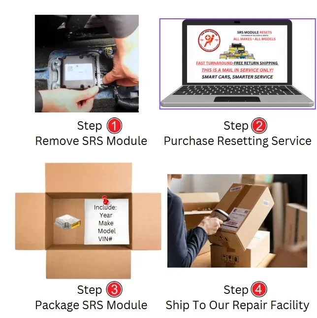 Se adapta a todos los sistemas de retención ISUZU módulo airbag servicio de restablecimiento - RCM REPARACIÓN SRS ALL Foto 2 de 4