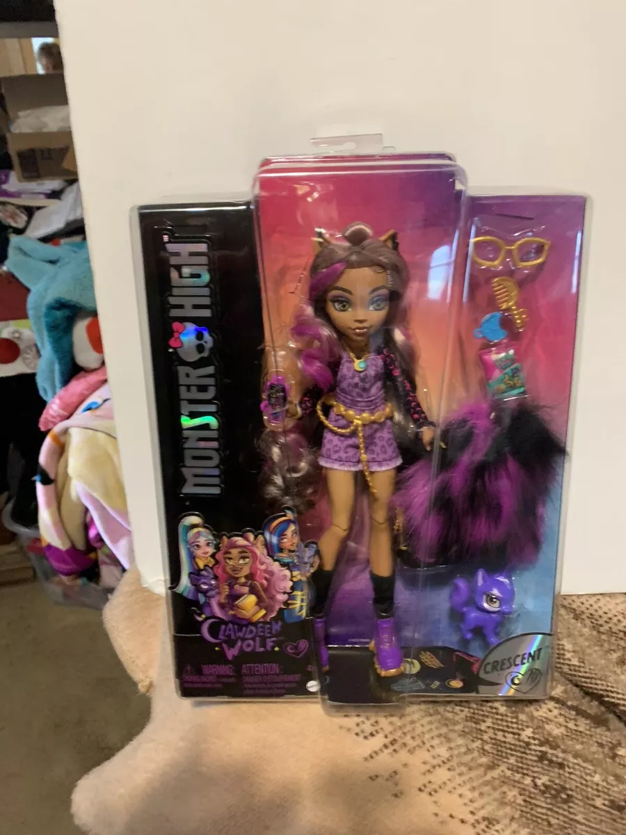 Mattel Monster High Clawdeen Wolf G3 2022 Doll New In Box Ready to