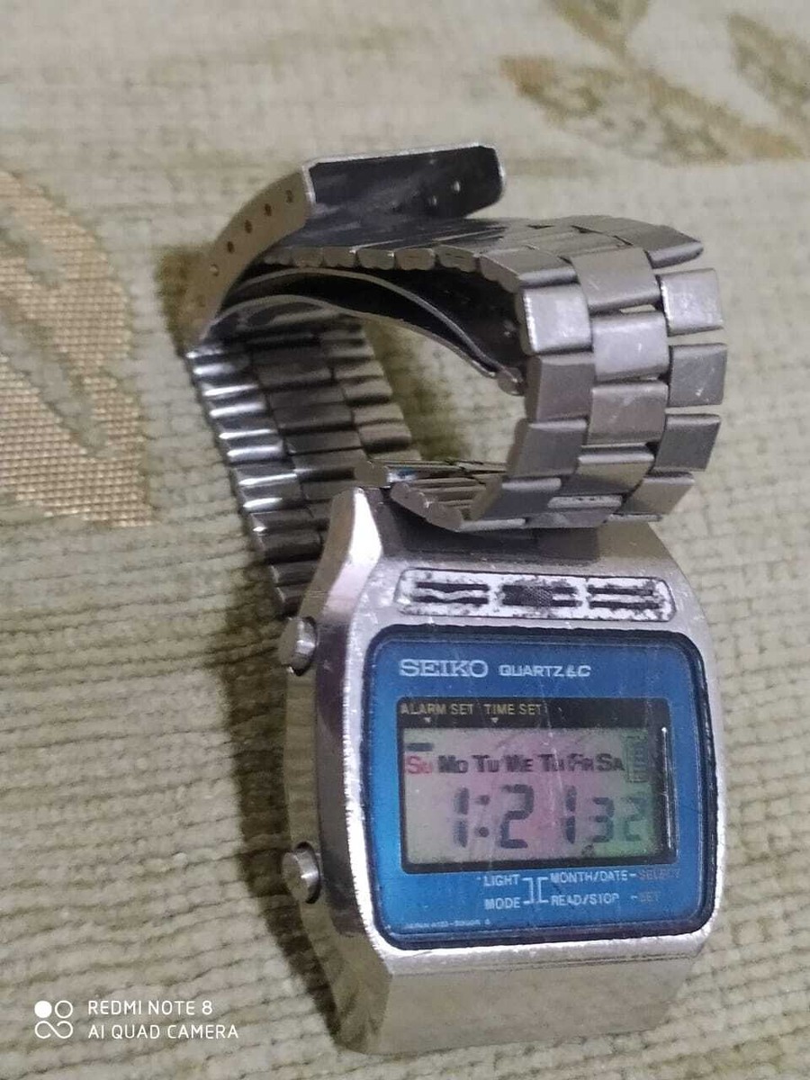Vintage Seiko LC A133-5000 Quartz LCD Digital Watch-Run | eBay