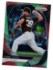 2020 Panini Prizm Baseball Cosmic Haze Prizm Kirby Yates 