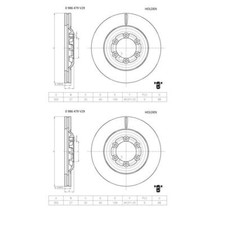 Disque de frein Isuzu D-MAX