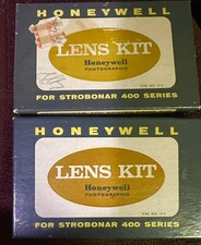 2 Honeywell Lens Kits For Strobonar 400 Series