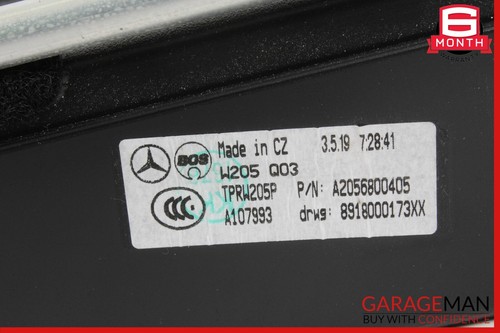 17-20 Mercedes W205 C300 Comfort Storage Boot Box Tray OEM - Picture 15 of 16
