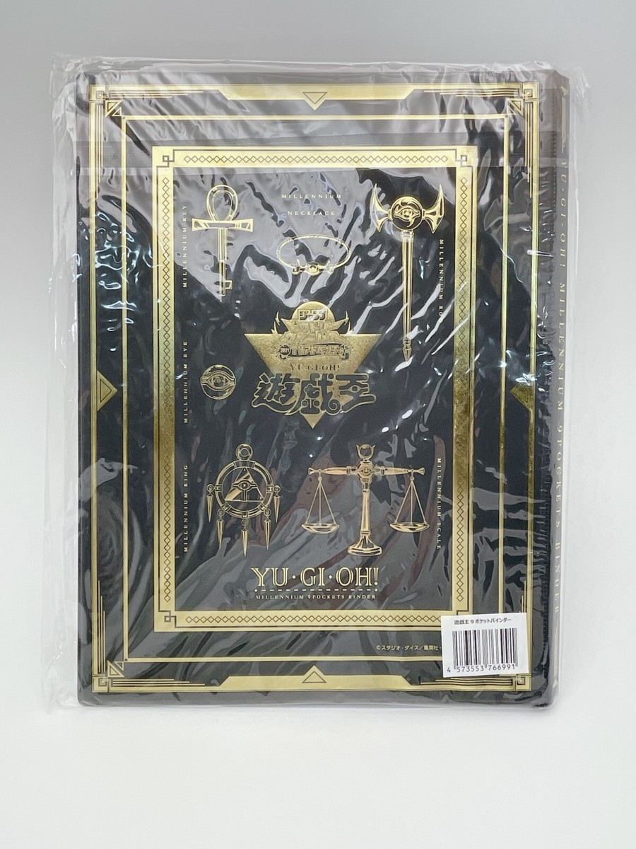 YuGiOh Binder Millennium 9 Pockets Jump Victory Carnival 2021 Gold