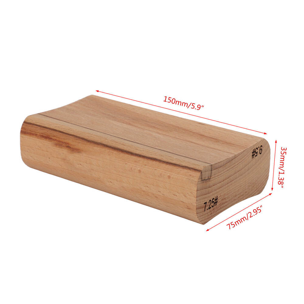 KAISH 9.5 Gitaar Bas Toetsenbord Radius Schuren Blok Fret Leveling Luthier Gereedschap KAISH 9.5 Gitaar Bas Toetsenbord Radius Schuren Blok Fret Leveling Luthier Gereedschap