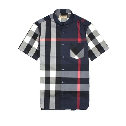 Authentic Burberry Children Boys Nova Check Plaid Button Down