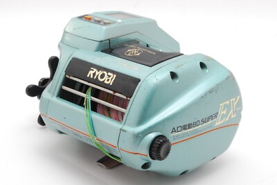 リョービ RYOBI AD電動80 SUPER EX リョービ電動リール RYOBI AD電動80 SUPER EX - メルカリ