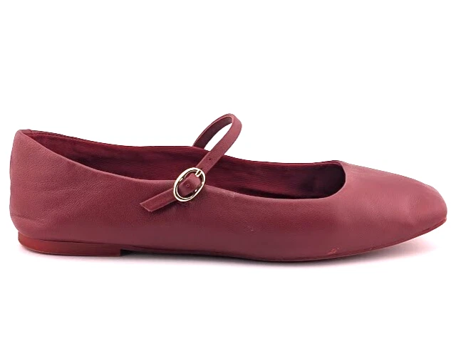 Kenneth Cole New York Mujer Jaspe Rojo Ballet Pisos 7.5 Medianos (B,M) SC2360 Foto 2 de 4