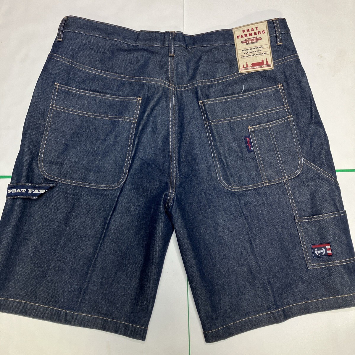 phat farm jean cargo shorts 42 Y2k Hip Hop Skater Hipster | eBay