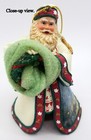New with Tag Ashton Drake Thomas Kincade "Journey's End Santa" 2003 Ornament — photo 3