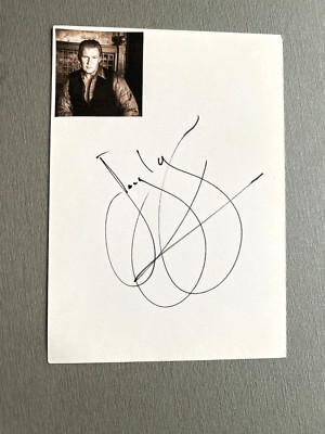 JOHNNY LOGAN 'ESC-Sieger 1980/87' In-person signed Briefkarte 10x15 Autogramm