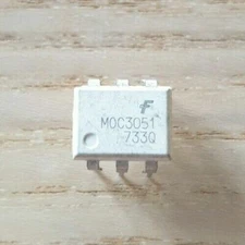 MOC3051 DIP-6 Random Phase TRIAC Driver Output Optocoupler AU STOCK FAST POSTAGE