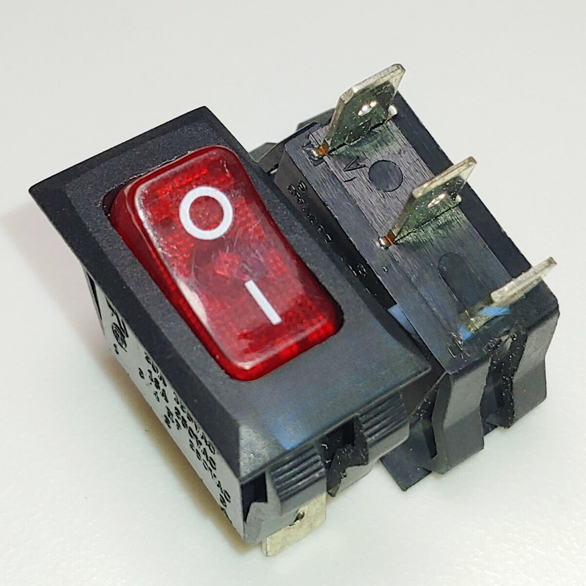 CANALE HB SERIES Interruttore A Dondolo Lampada Rossa 3 Pin 2 Posizioni - Foto 6