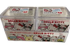 Hello Kitty 50Th Anniversary Daiso Collaboration Scere Case  set M1/M2 Japan