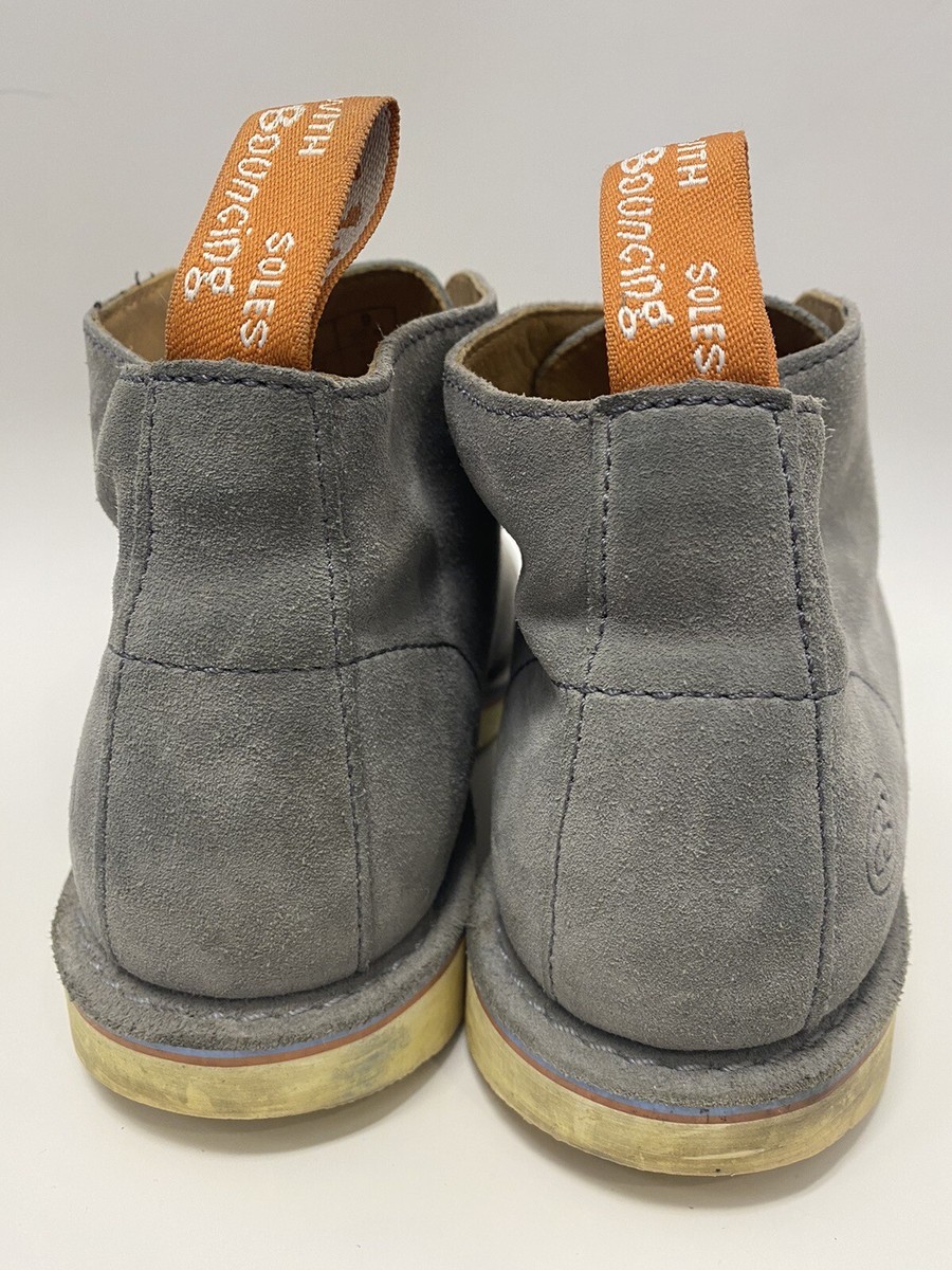 Dr. Martens x Stussy Deluxe Tyler Desert Boot In Grey/Ornage Dr. Martens x Stussy Deluxe Tyler Desert Boot In Grey/Ornage