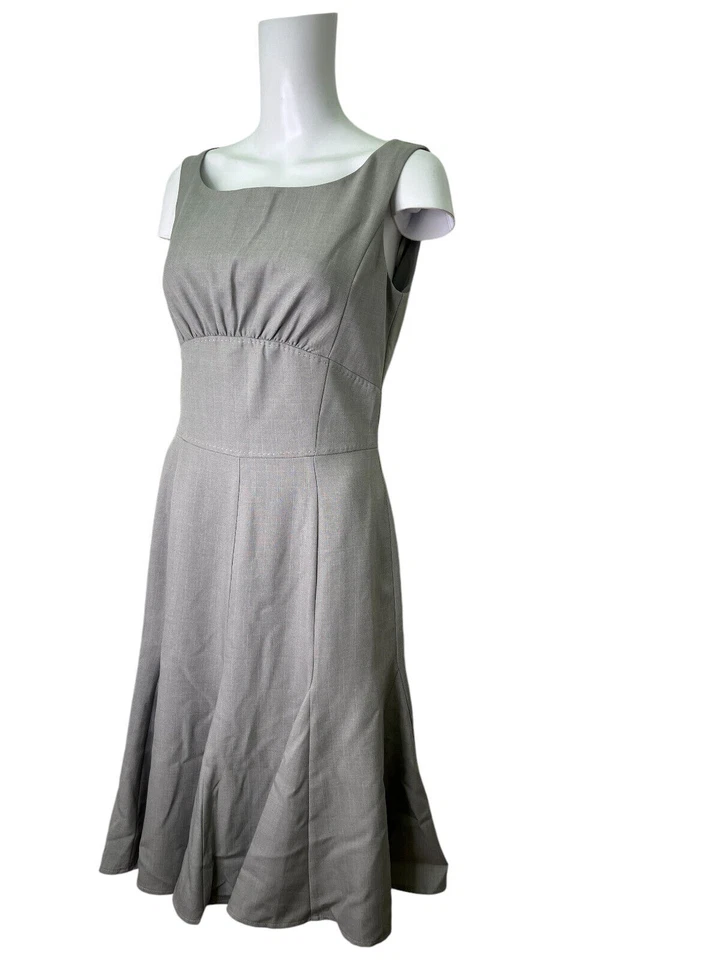 EVIE COLLECTION Jacket & Dress Size Small 10 Fit & Flare Grey Smart Womens EU38 - Image 3 of 4