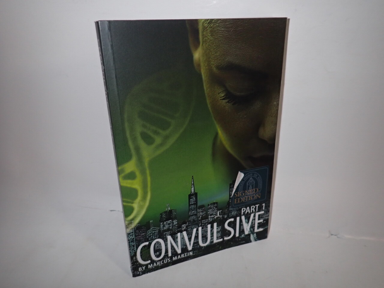 Convulsive Part 1, Marcus Martin, science fiction, 2017 SIGNED