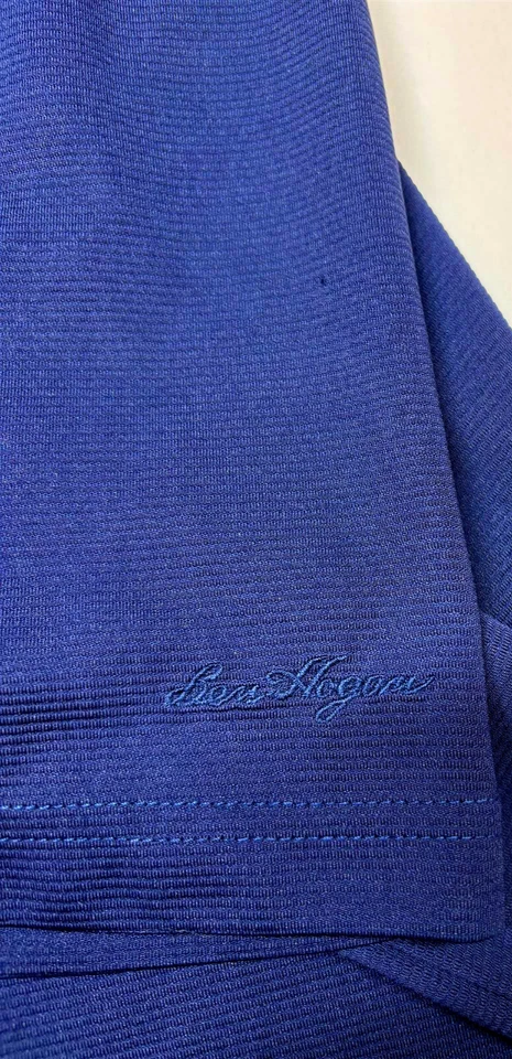 Ben Hogan Golf Mens Pullover Knit Short Sleeve Polyester Navy Shirt XLarge XL - Image 3 of 4