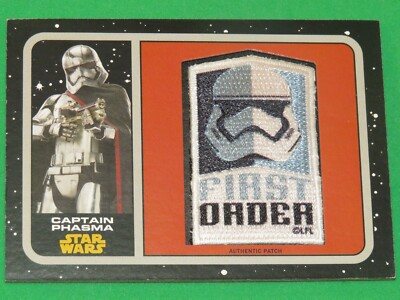 2015 Journey to Star Wars: The Force Awakens Manufactured Patch P3 INSERT CARD