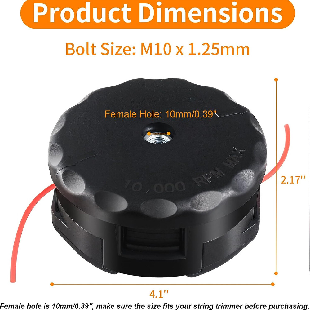 for Shindaiwa 78890-30000 78890-18001 SpeedFeed 400 Trimmer Head