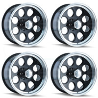 18x9 Ion 171 8x170 0 Black Machined Lip Wheel Rim Set(4) on sale 18x9 Ion 171 8x170 0 Black Machined Lip Wheel Rim Set(4) on sale