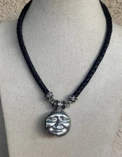 RARE KIRKS FOLLY SEA VIEW MOON CHOCKER Magnetic NECKLACE #6