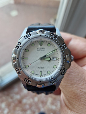 Seltene Citizen Sapphire WR 200 Ref. BK0900-01A Kaliber 2510