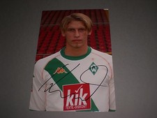 Aaron Hunt   SV Werder Bremen signiert signed Autogramm auf 13x18 Foto