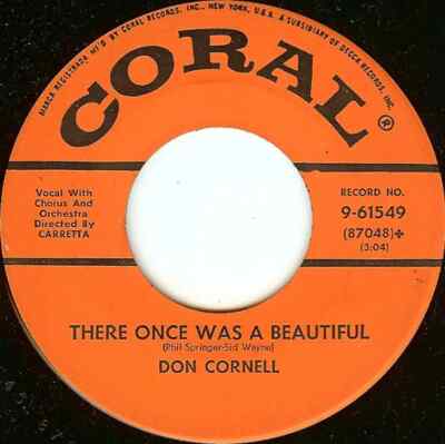Don Cornell Make A Wish Vinyl Single 7inch Coral