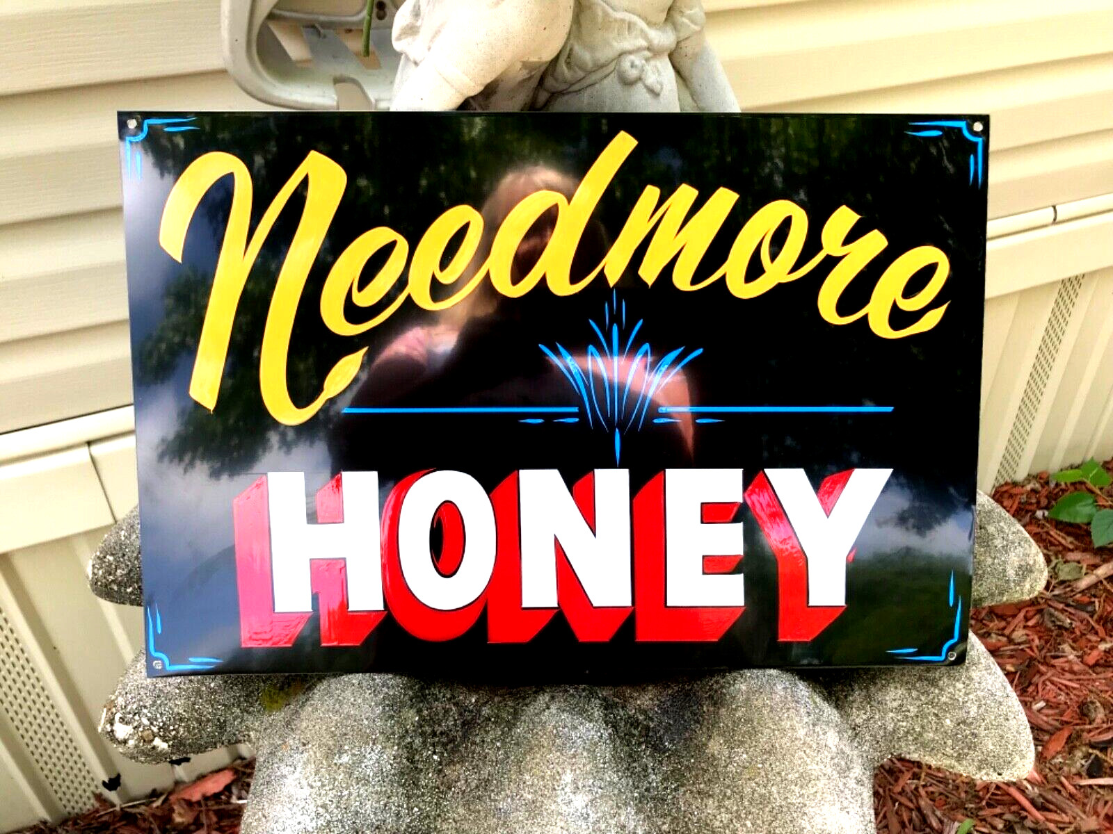 ORDER A HAND PAINTED NAME SIGN Honey Bee Rustic Vintage Farmhouse Wall Decor