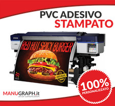 Stampa adesiva su PVC personalizzata furgoni mobili vetri superfici lineari 
