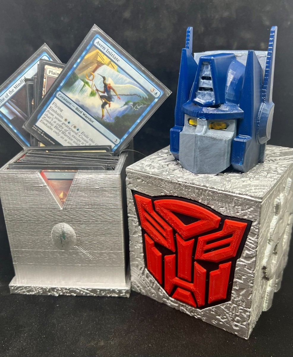 COMMANDER Transformers | Magic the Gathering Deck Box | Universes Beyond