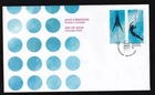 Canada FDC 2005 FINA World Championships in Montreal, se-tenant pair sc#2114a
