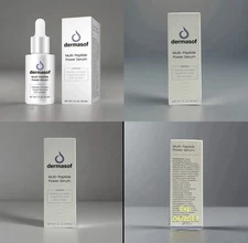 DERMASOF Multi-Peptide Power Serum Smooths Wrinkles Boost Collagen 1.0 fl oz