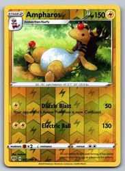 Ampharos 057/189 Rare Darkness Ablaze Reverse Holo Pokemon Card