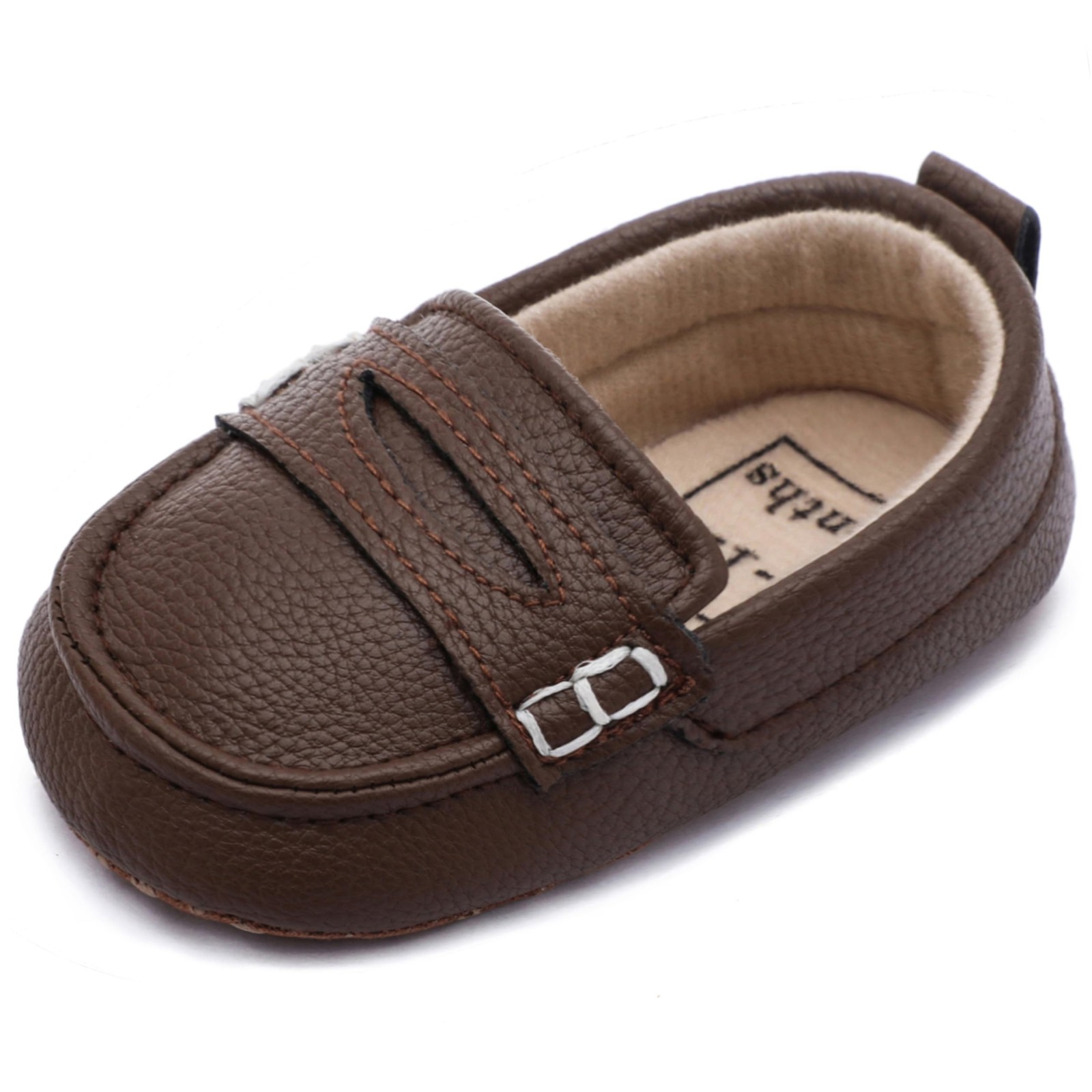 Infant Baby Boys Loafers Soft Sole PU Leather Toddler Moccas
