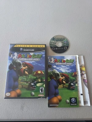 Nintendo GameCube Mario Golf Toadstool Tour Video Game - Imagen 1 de 4
