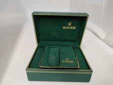 VINTAGE ORIGINAL ROLEX Uhrenbox Gehäuse USA Amerikanischer Ring Typ Leder...