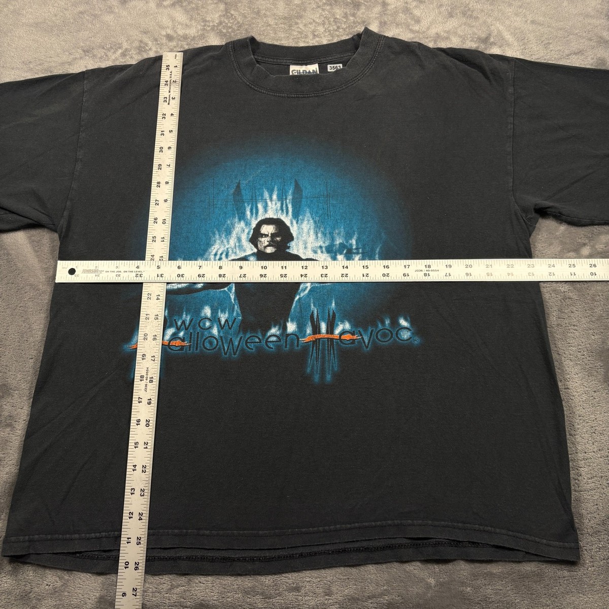 Vintage WCW Sting Halloween Havoc Wrestling T-Shirt Mens X-Large