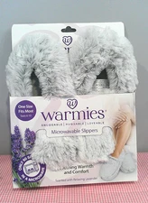 NIB Super Soft,  warmies Microwavable Slippers