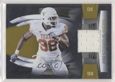 2009 Playoff Prestige Prestigious Picks Gold Materials 30/50 Brian Orakpo #7 3c7