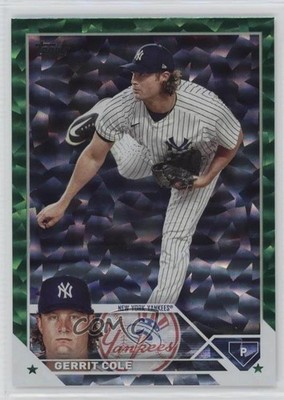 2023 Topps Series 1 Green Foil /499 Gerrit Cole #45 ti8