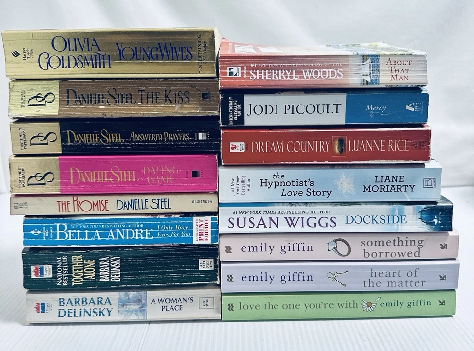 Lot of 15 Chick Lit Book Contemporary Romance Love Books Novels Paperback G - Image 3 of 4