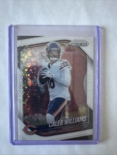 2025 Panini Prizm Caleb Williams White Disco Prizm #124