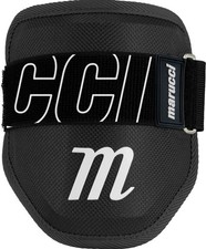 Marucci V4 Adult Baseball Batter's Elbow Guard, New Grey Color Semi Moldable