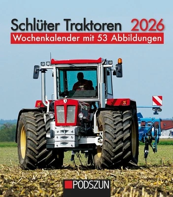 PODSZUN Schlüter Traktoren 2026 Wochenkalender
