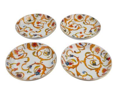 Ugo Poggi Firenze Girali 4x Untersetzer kleine Teller 11cm Sehr guter Zustand